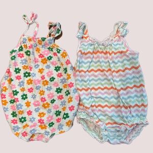 Colorful Baby Rompers Set